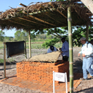 zero energy cool chamber (ZECC) demonstration at Horticulture Innovation Lab Regional Center at Zamorano - in Honduras