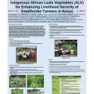 Indigenous African leafy vegetables for enhancing livelihood security of smallholder farmers in Kenya poster