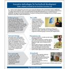 Fact sheet - Technologies overview, CoolBot, nets, drying beads